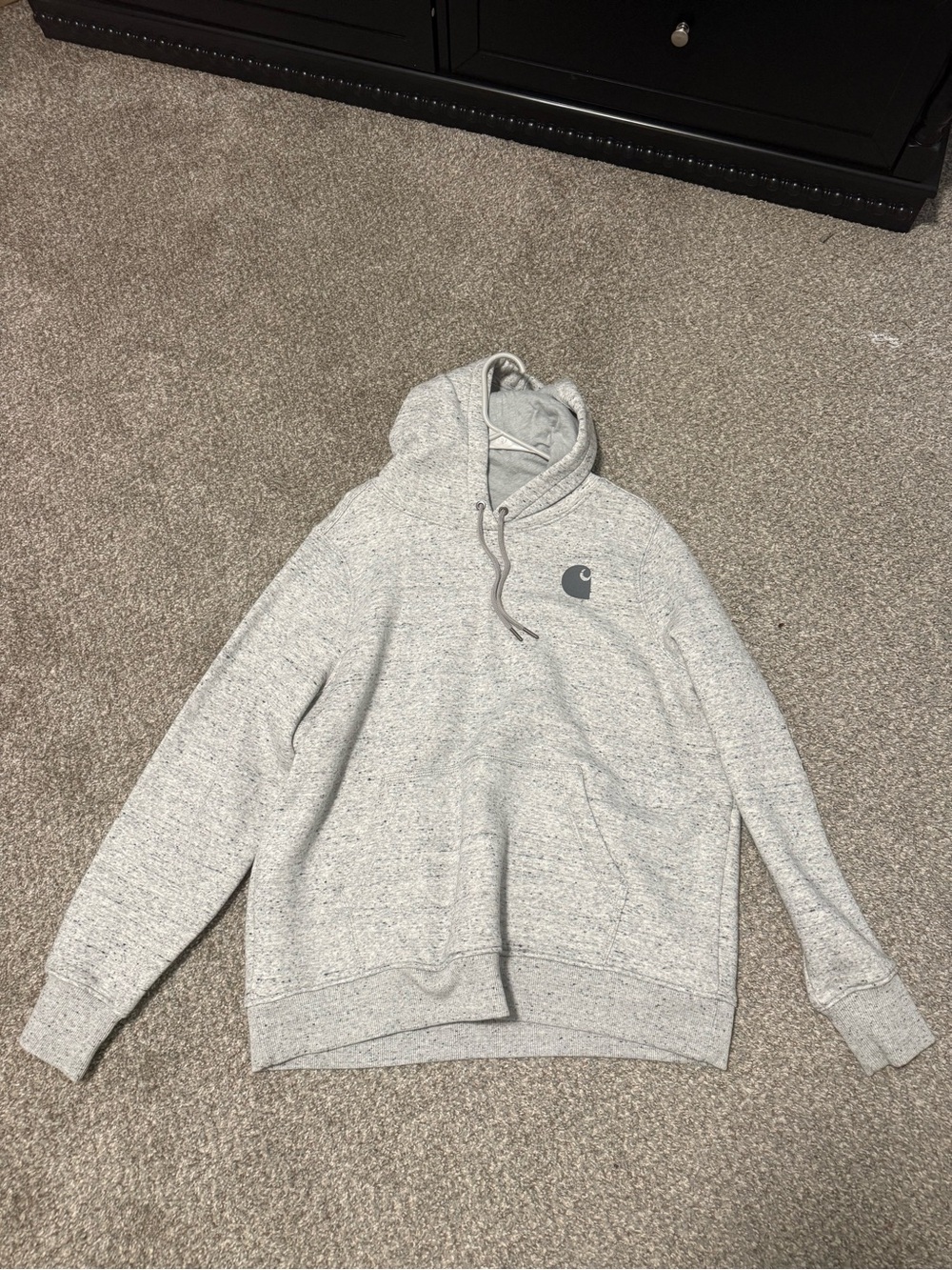 Carhartt Women’s Heather Light Gray Pullover Hoodie